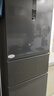 美的（Midea）271升三门冰箱灰色小型电冰箱三开门一级能效节能风冷无霜双净味家用租房MR-283WTPZE【国家补贴】 实拍图
