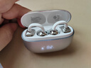 联想（Lenovo）【顶配蓝牙6.0】耳夹式蓝牙耳机旗舰款真无线骨传导概念开放式挂耳不入耳通话降噪运动跑步长续航 银光白【顶配蓝牙6.0+高清通话】 空间全景音效-云感舒适佩戴 实拍图