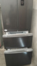 美的（Midea）325L法式四开门冰箱小户型超薄风冷无霜一级能效变频节能净味以旧换新BCD-325WFPM(E)国家补贴 实拍图