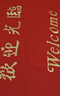 墨斗鱼欢迎光临入户门地垫地毯丝圈防水抗污防滑室外门口脚垫120*180cm 实拍图