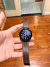 Smorss适用华为手表表带真皮GT6/GT5/pro/Watch5/4/4pro/3/3pro/GT4/3/2透气表带牛皮腕带46/48表盘深棕 实拍图