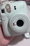 INSTAX富士instax立拍立得 一次成像相机 mini12（mini11升级款）薄荷绿 实拍图