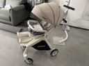 SMARTSTROLLER遛娃神器婴儿推车可坐可躺轻便折叠双向高景观0-6岁用宝宝溜娃车 香槟金(铝合金车架+3D舒适透气) 实拍图