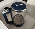 摩飞电器（Morphyrichards）养生壶 煮茶器烧水壶恒温调奶器茶壶多段变频烹煮智能菜单 玻璃壶1.5L大容量 MR6089蓝  实拍图