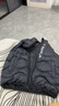 雪中飞【集合】儿童羽绒服羽绒马甲男中大童装轻薄羽绒外套女童冬季背心 黑色（图标） 150 实拍图