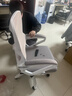 朗域轩品人体工学电竞椅人工力学座椅久坐护腰宿舍游戏电脑椅子可躺写字椅 【旗舰超值顶配】蝶翼白丨乳胶-4级气杆-脚踏-逍遥 120-155度(含) 联动扶手 四向腰托 实拍图