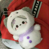 赟娅RosyPosy正版企鹅娃娃毛绒狗公仔雪人钥匙扣挂件车载饰品新年礼物 【背包小助手】Meimei猫旅行挂件 晒单实拍图