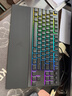 雷蛇（Razer）雨林狼蛛V3竞技版 轻机械游戏键盘 电竞游戏键盘 87键 带腕托 RGB背光灯效 实拍图