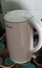 美的（Midea）电热水壶0涂层烧水壶母婴级316L不锈钢内胆 1500W快速加自动断电1.7升容量MK-HJ1705-PRO 实拍图
