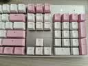 黑峡谷（Hyeku）GK715S 104键 机械合金键盘 有线108键盘游戏电竞键盘 白光可热插拔凯华BOX轴 白粉红轴 实拍图