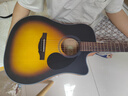KEPMA卡普马EDC/EAC/D1C/A1C吉他旗舰民谣卡马卡玛木吉它初学电箱男女 41英寸【升级款】EDC渐变色 实拍图