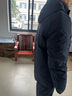 罗蒙（ROMON）棉服男士冬季潮流商务棉衣保暖棉袄外套中老年爸爸装MF78藏青2XL 实拍图