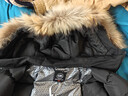 京东京造【进口极寒95鹅绒服】羽绒服男外套女冬季新款中长款 曜石黑 XL 实拍图