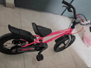 优贝（RoyalBaby）易骑儿童自行车单车学生脚踏车男女通用童车3-12岁宝宝经典表演车 第七代易骑粉色 14寸 实拍图