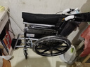 怡辉（YIHUI）轮椅轻便折叠老人专用出行小型年轻人骨折便携式手动医用可自推 实拍图