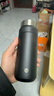 京东京造 咔哒保温杯 茶水分离Tritan杯口三段式男士女316L不锈钢 黑400ml 实拍图