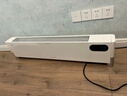美的（Midea）【APP智能】石墨烯家用踢脚线取暖器 遥控电热电暖器 浴室速热电暖气 节能暖风机全屋升温HDS22LYR 实拍图