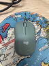 罗技（Logitech）M221 轻音鼠标 无线鼠标 办公鼠标 对称鼠标 带无线微型接收器 薄荷绿 实拍图