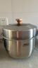 爱仕达（ASD）蒸锅304不锈钢双层家用蒸煮炖汤锅 28CM加高多层蒸笼·原木系列G2 实拍图