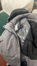 京东京造羽绒服男短款男士连帽滑雪服派克服外套男新衣送礼 灰色 3XL 实拍图