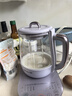 九阳（Joyoung）1.5L全玻璃沸萃养生壶煮茶器 0胶水玻璃滤网炖盅 花茶壶烧水保温一体全自动恒温电热水壶15WY10J 实拍图