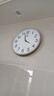 POWER霸王挂钟圆形客厅简约时钟创意挂墙挂表石英钟直径14英寸 实拍图