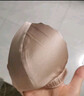 金三塔无钢圈文胸里外真丝桑蚕丝性感薄款美背丝滑亲肤内衣 [主推]豆沙色 XL (80C/85A/85B) 实拍图