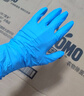 英科医疗（INTCO）一次性医用丁腈手套100只S码蓝色防护实验室家务洗碗乳胶橡胶手套 实拍图