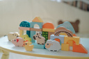 Hape宝宝木质早教玩具云朵农场感官启蒙积木桶男孩女孩生日礼物E7550 实拍图