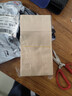 乐三好 通用方底牛皮纸袋 外卖打包袋面包袋炸鸡袋 非防油17*9*5.5cm(100个) 实拍图
