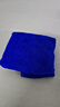 海斯迪克 HKY-71 多用途清洁抹布 擦玻璃搞卫生厨房地板洗车毛巾 酒店物业清洁抹布30×60cm 蓝色（10条/包） 实拍图