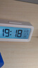 得力（deli）儿童节多功能背光电子闹钟儿童智能钟学生专用起床神器开学必备 白LE103开学必备开学季新年礼物 实拍图
