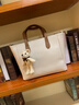 viney牛皮包包女包大容量托特包轻奢斜挎单肩包生日元旦礼物送女生女友 实拍图