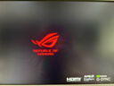 华硕ROG XG27ACMES-W 27英寸显示器2K240Hz电竞显示器超频255Hz HDR400 G-Sync 0.3ms响应 HDMI 2.1 实拍图