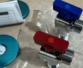 九牧（JOMOO）黄铜球阀全开大流量三角阀燃气热水器水阀加厚球阀套装02106 实拍图