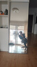 初学者 穿衣镜 全身落地镜试衣镜家用防爆壁挂衣帽间铝合金网红大镜子 经典黑170*65【壁挂+落地】 实拍图