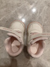 泰兰尼斯秋冬新款学步鞋童鞋女童软底机能鞋男童包头宝宝鞋网面透气面包鞋 白/粉 冬款-加绒（拍大一码） 20 内长13.5cm 脚长12.5cm 实拍图