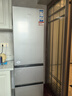 海尔（Haier）「真省电」310L三门冰箱黑金净化一级能效风冷无霜BCD-310WGHD3E7WV(银)国家补贴 实拍图