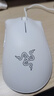雷蛇（Razer）炼狱蝰蛇标准版有线鼠标 人体工学  电竞游戏 右手通用型 吃鸡/LOL/CS GO游戏鼠标 白色 实拍图