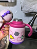 babycare儿童保温杯婴儿宝宝吸管水杯霸王龙不锈钢保温杯300ml-新旧款混发 实拍图