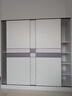 白浅【免费安装】衣柜卧室储物柜子移门衣橱简易推拉门大衣柜 【三门】1.6米主柜+顶柜+边柜 实拍图