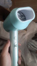 美的（Midea）5亿等离子护发电吹风 家用负离子护发吹风筒 1800W大功率便携吹风机 FJ308绿 新年礼物 生日礼物 实拍图