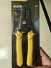 得力（deli）剥线钳电工钳拨线钳7档带刃0.6-2.6mm多功能剪线钳子 实拍图