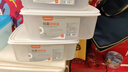 佳帮手冰箱保鲜盒食品级抗菌收纳盒专用密封水果蔬菜冷冻盒1000ml3只装 实拍图