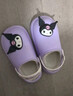 幸福玛丽（Cheerful Mario）库洛米女童棉拖鞋防水冬季宝宝女孩室内家居鞋儿童毛拖鞋2024新款 实拍图