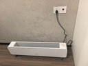 美的（Midea）石墨烯踢脚线取暖器家用电暖器浴室防水移动地暖气片大面积取暖神器全屋升温卧室 店长推荐款【石墨烯速热 居浴两用】机械式 踢脚线取暖器 实拍图