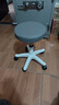 美容院凳子滑轮旋转升降圆凳化妆梳妆凳美发美甲理发椅吧凳大工椅 深灰色29cm座面可升降38cm-48cm 实拍图