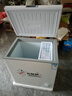 北极熊（BEIJIXIONG）冰柜家用冷柜小型一级能效全冷冻冷藏两用卧式储奶母乳速冻保鲜节能省电100升/200升/300升 单门单温228升【一级能效 全国联保】 228L 实拍图