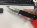 FALLKNIVEN QUALITY KNIVES瑞典进口fallkniven飞行员生存刀elmax高硬度粉末钢求生户外直刀 F1x  Elmax 钢本色 实拍图