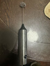 CLITON电动打奶泡器咖啡奶泡机不锈钢充电牛奶打泡器手持迷你搅拌打蛋器 实拍图
